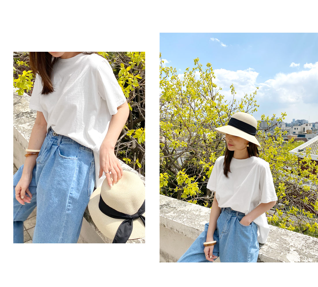 ワイドリボンハット・全2色 | DHOLIC PLUS | 詳細画像6