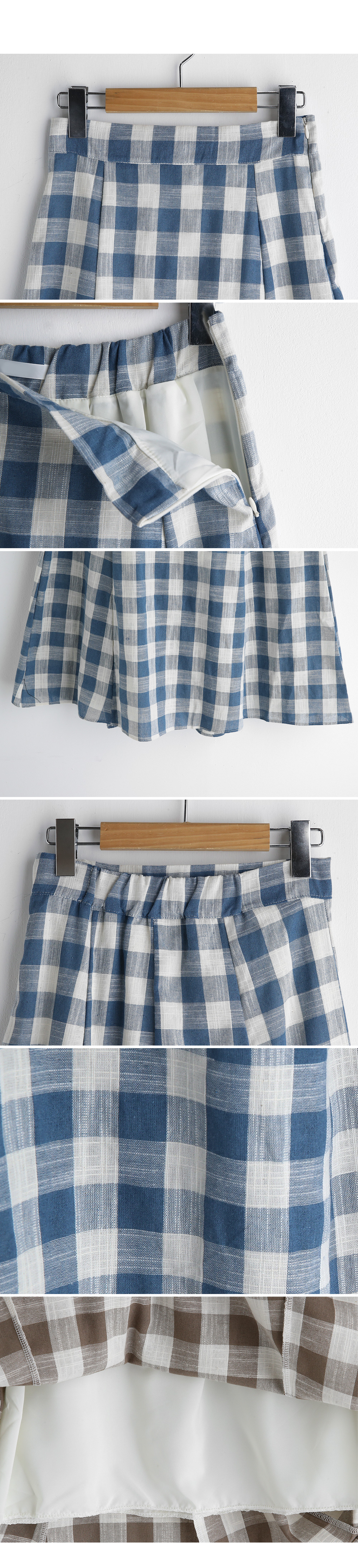チェックAラインスカート・全2色 | DHOLIC PLUS | 詳細画像14