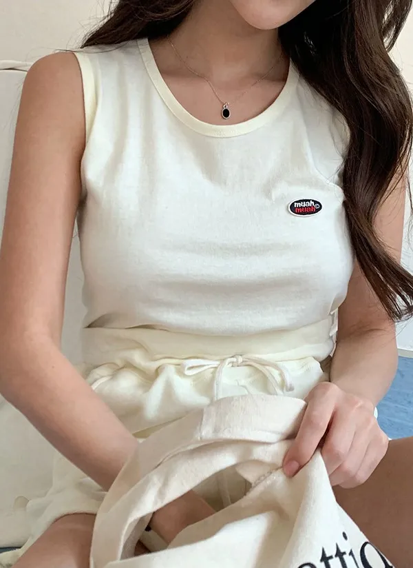 シグネチャーワッペンタンクトップ | muahmuah | 詳細画像2