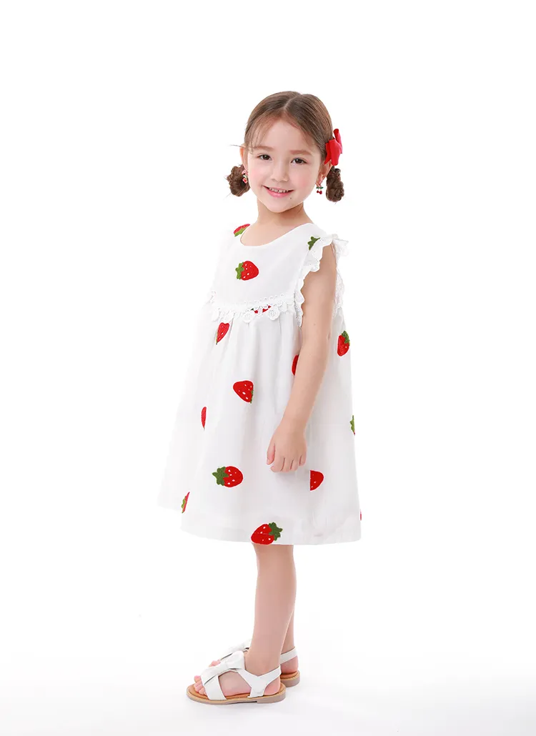 レースラインストロベリーワンピース | 詳細画像1