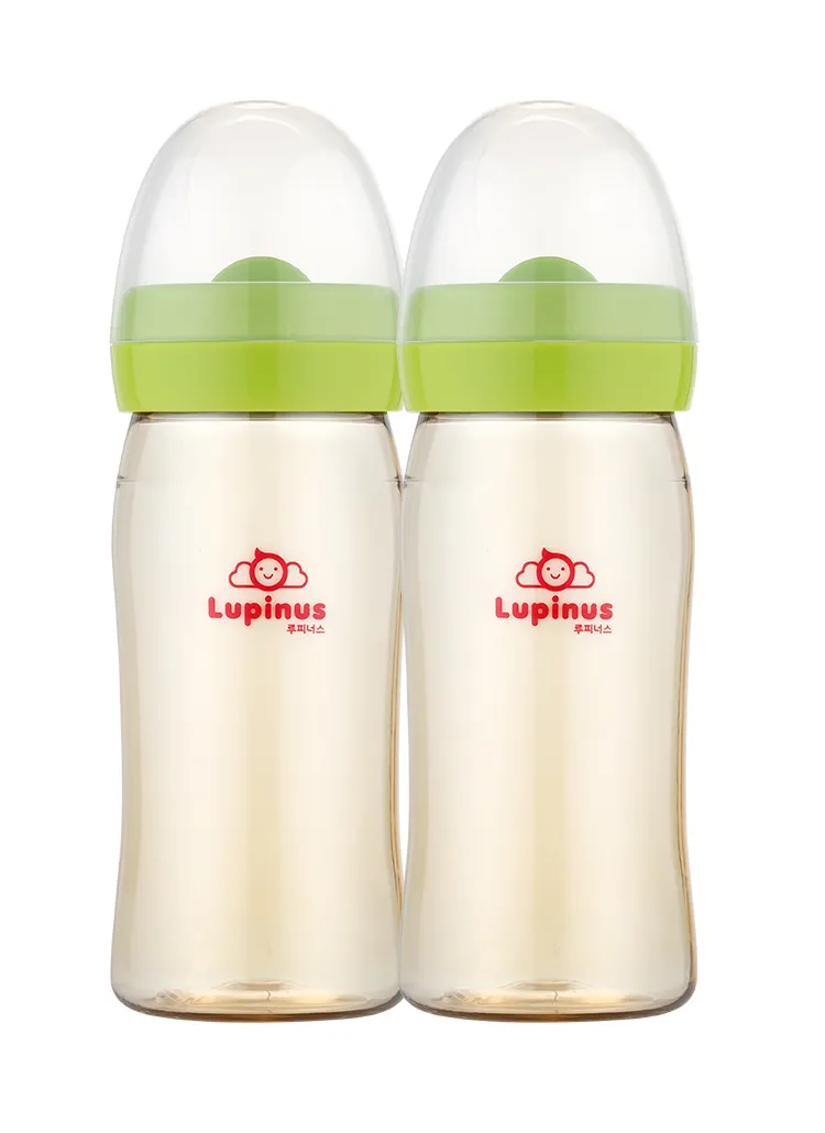 ダブル哺乳瓶SET(グリーン) | 詳細画像1