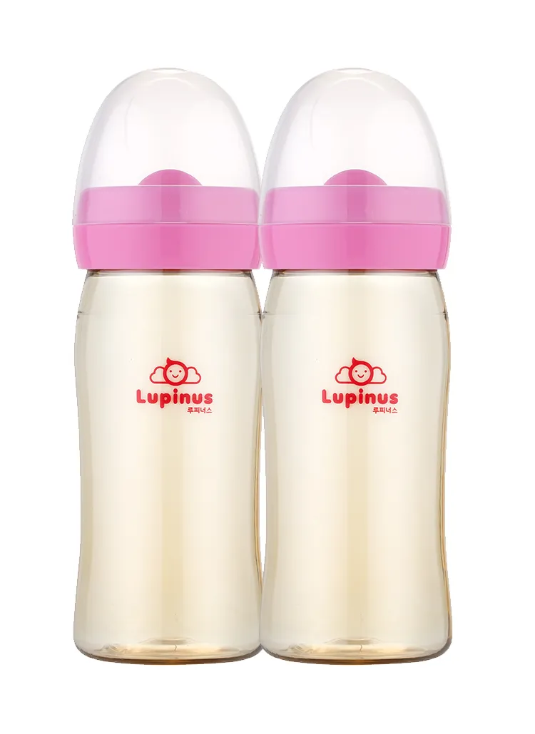 ダブル哺乳瓶SET(ピンク) | 詳細画像1