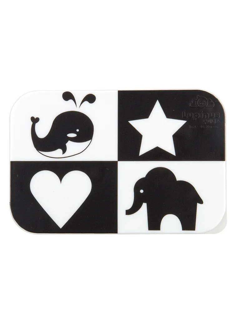 シリコーン哺乳瓶スキン(ブラックアンドホワイト) | 詳細画像1