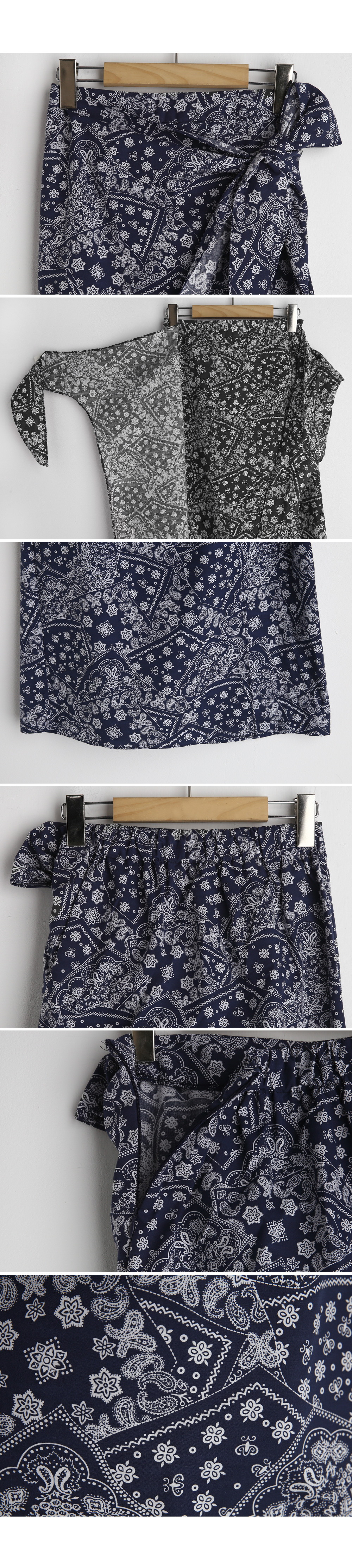 ペイズリーラップスカート・全4色 | DHOLIC PLUS | 詳細画像19
