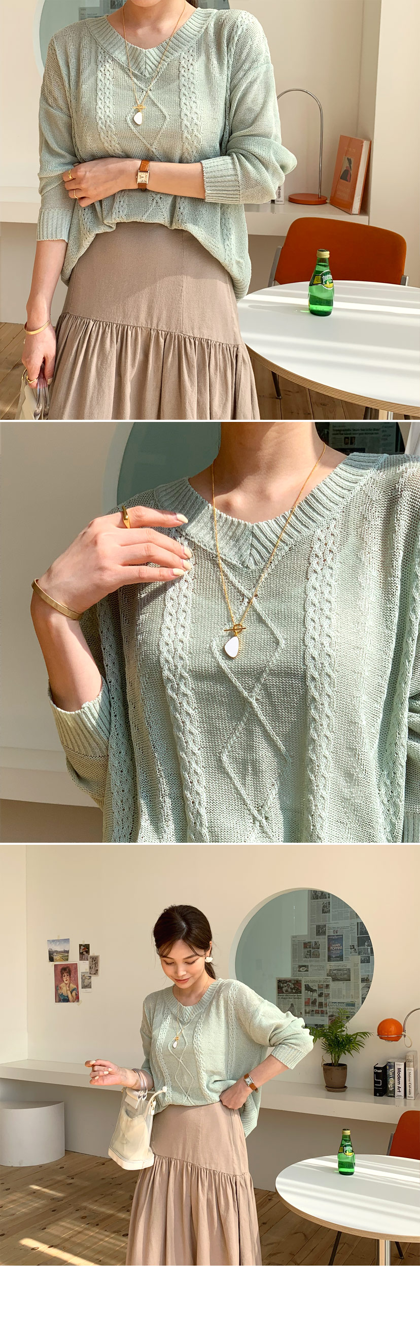 ギャザーフレアスカート・全2色 | DHOLIC PLUS | 詳細画像10