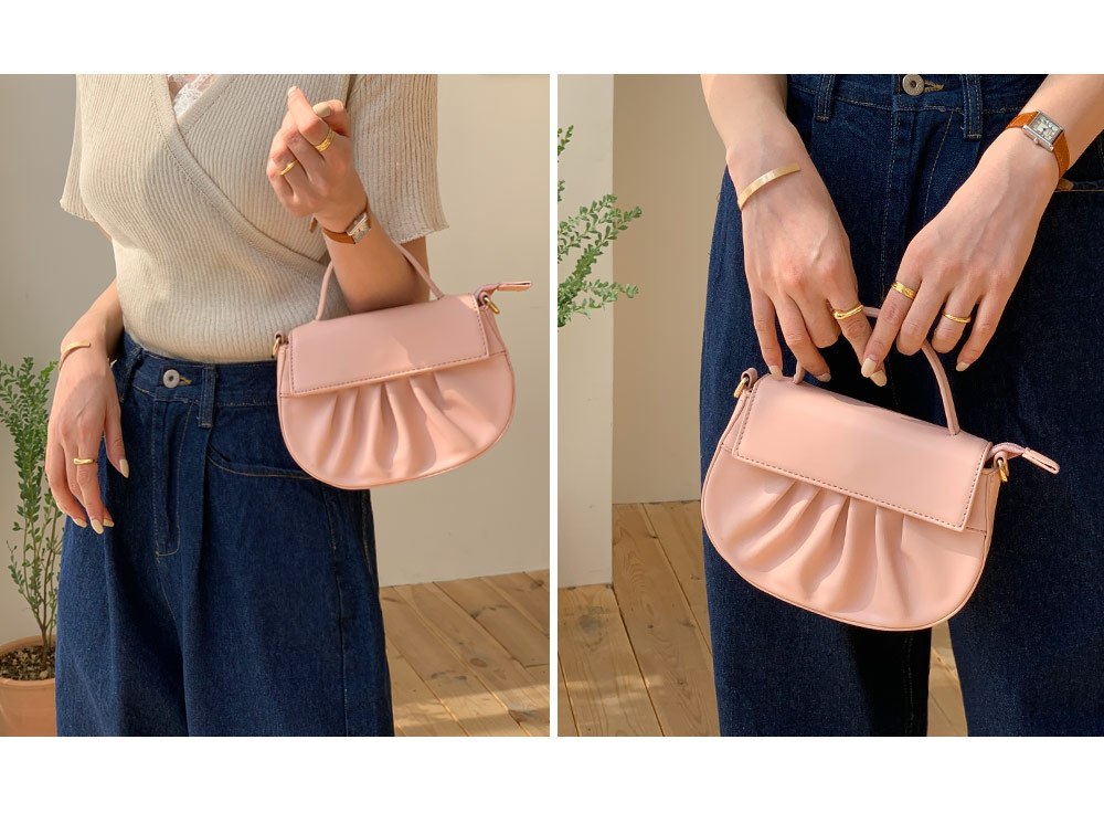 2WAYギャザーフラップバッグ・全4色 | DHOLIC PLUS | 詳細画像5