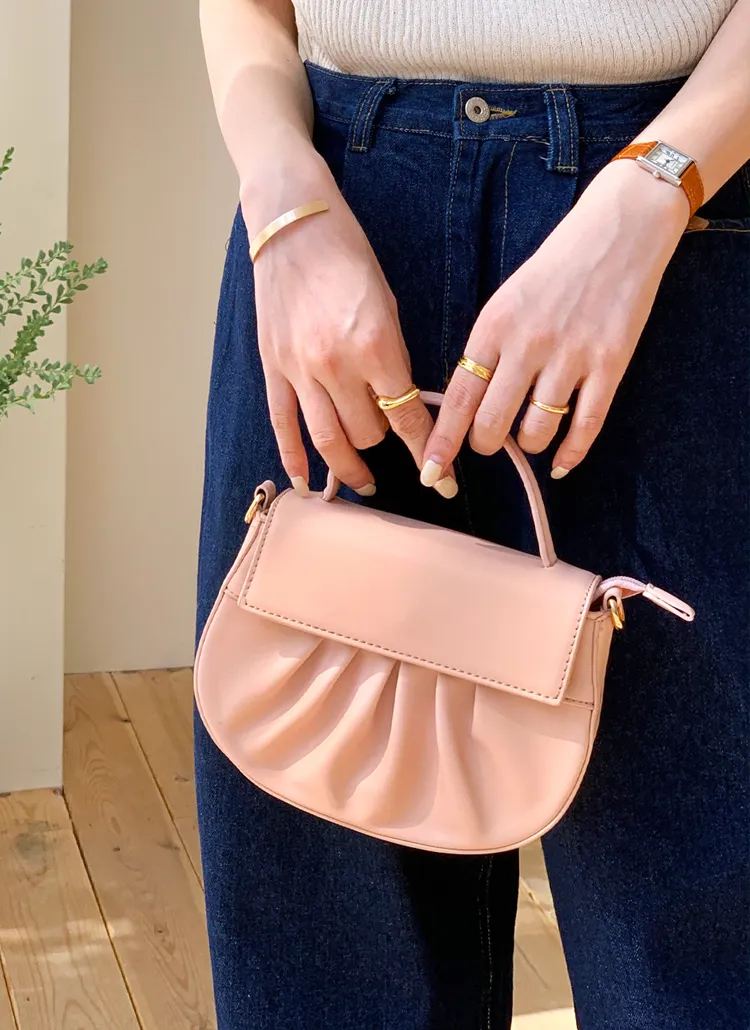 2WAYギャザーフラップバッグ・全4色 | DHOLIC PLUS | 詳細画像1