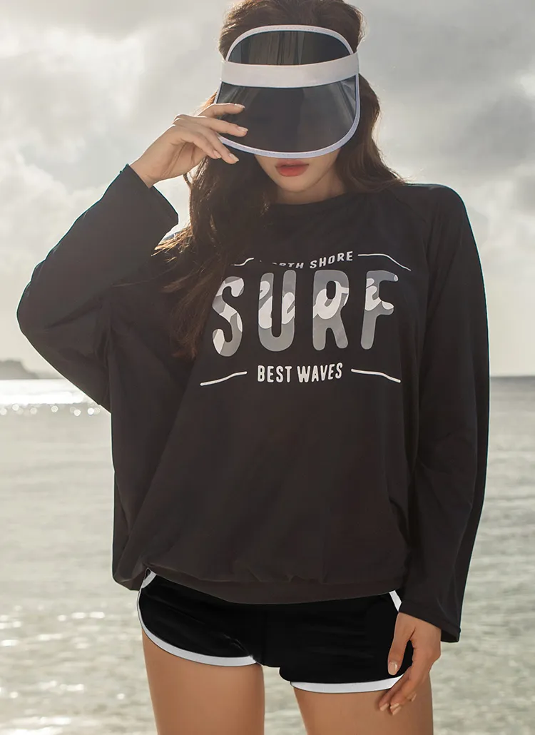 SURFオーバーラッシュガードTシャツ | balibiki | 詳細画像1