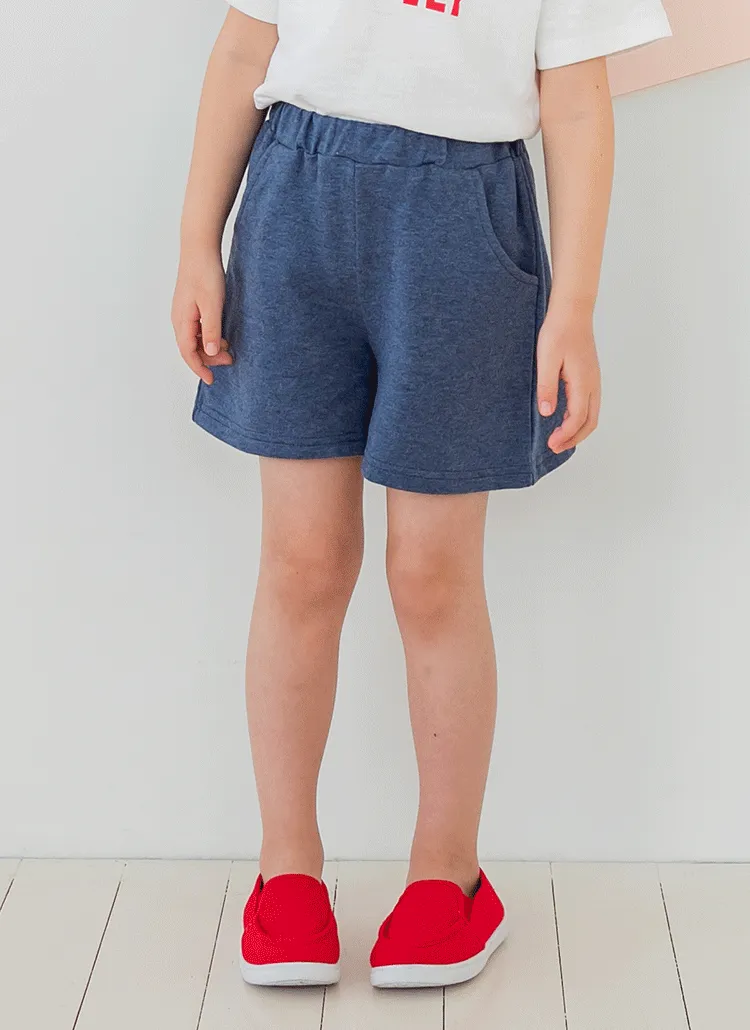 コットンショートパンツ(ブルー) | 詳細画像1