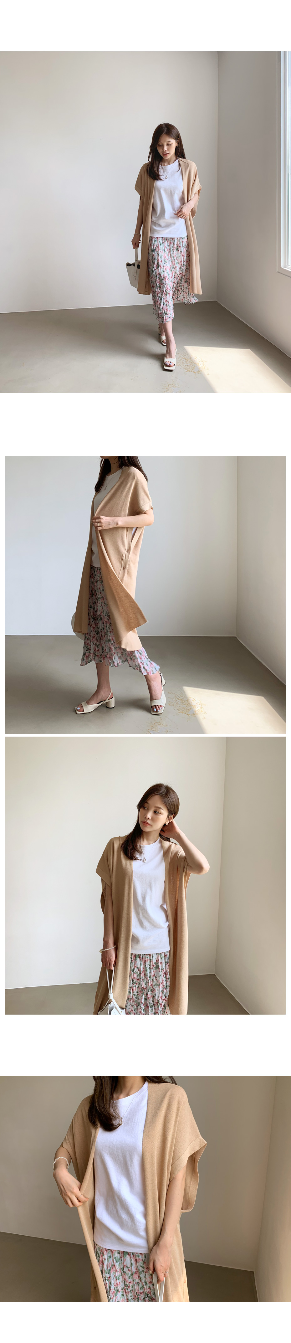 サイドボタンカーディガン・全3色 | DHOLIC PLUS | 詳細画像2