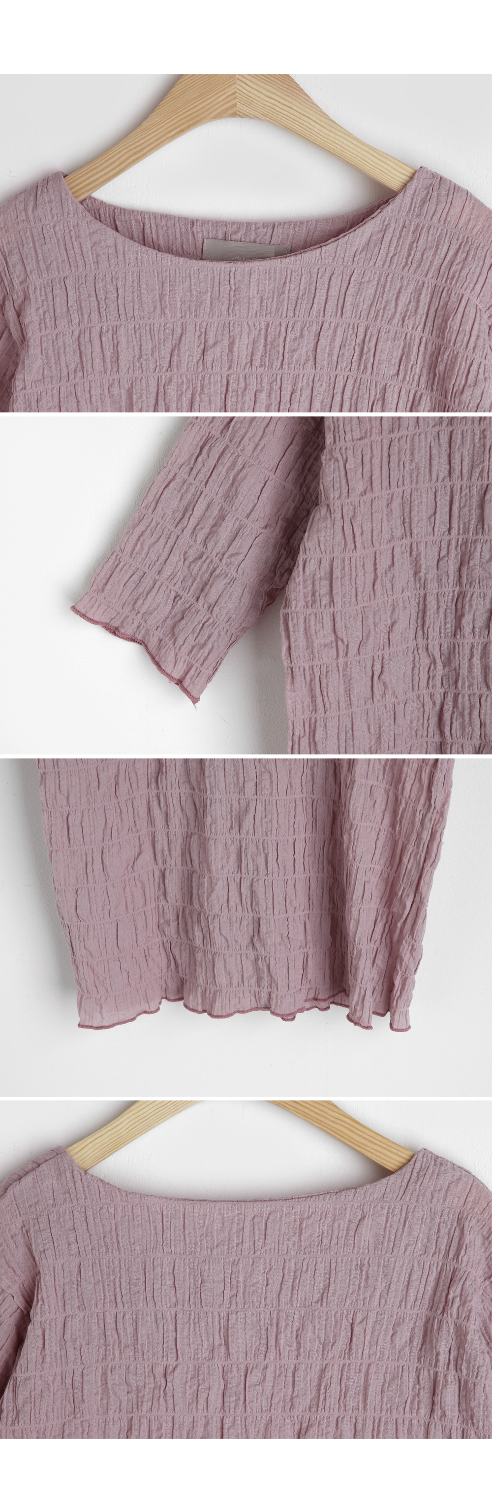 リンクルブラウス・全3色 | DHOLIC PLUS | 詳細画像19