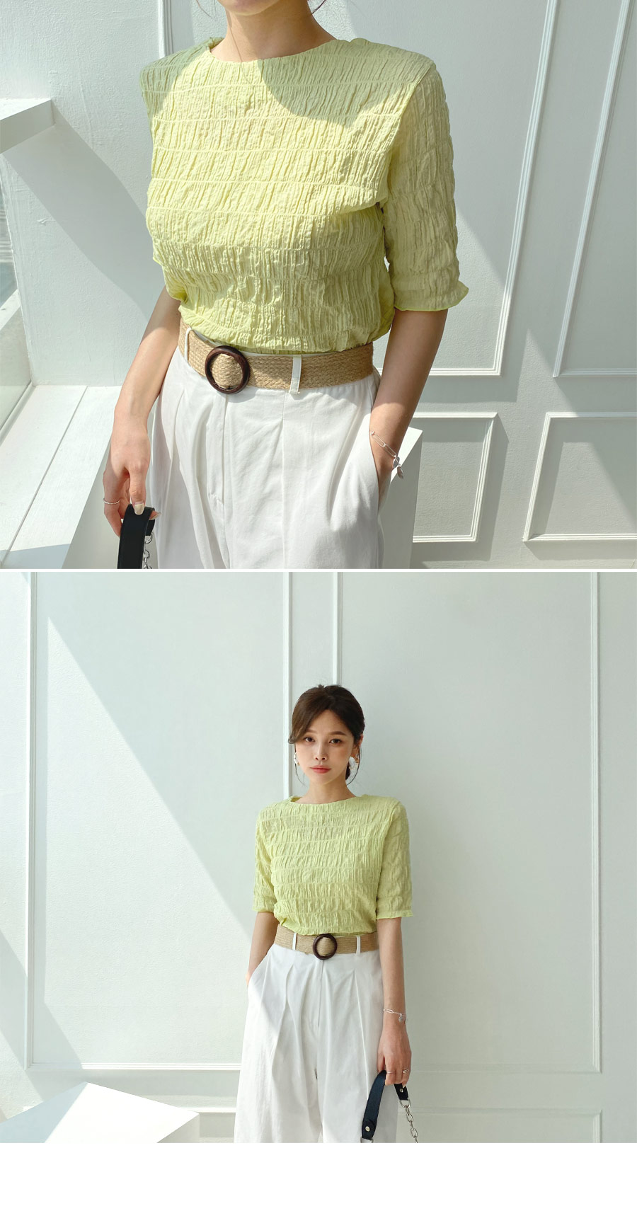 リンクルブラウス・全3色 | DHOLIC PLUS | 詳細画像6