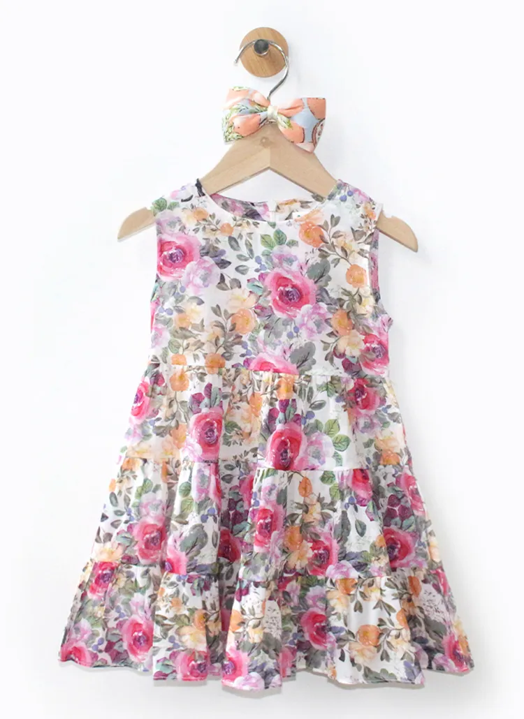 フローラルティアードワンピース | 詳細画像1