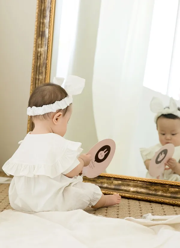 フリルリネン混ボディスーツ | 詳細画像1