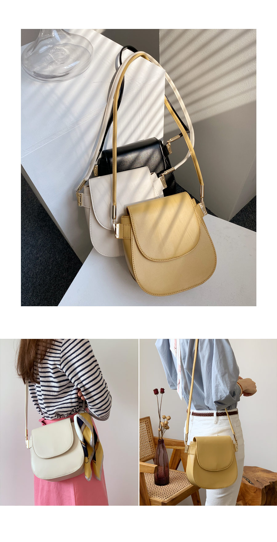 ラウンドフラップバッグ・全3色 | DHOLIC PLUS | 詳細画像2