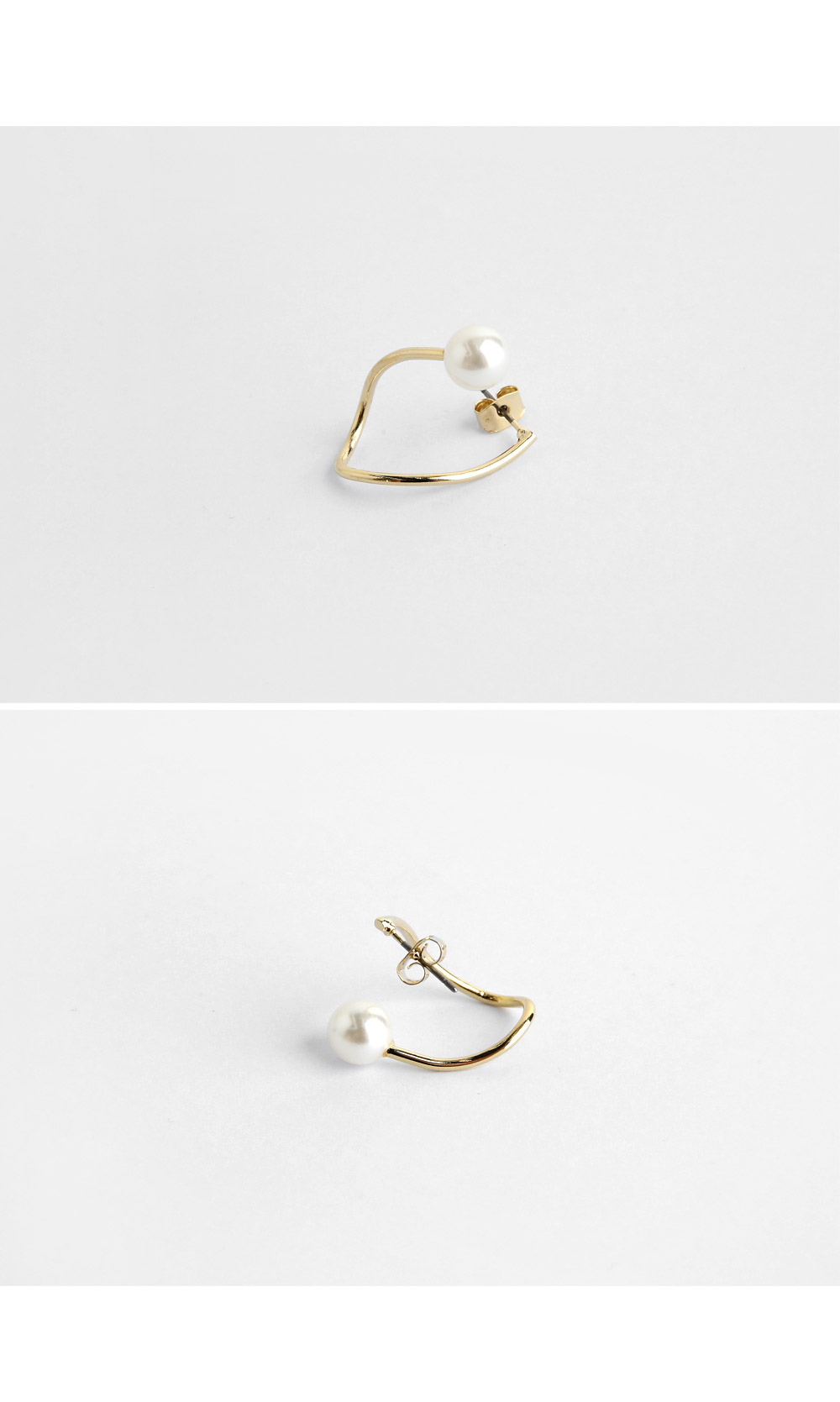 パールウェーブピアス・全1色 | DHOLIC PLUS | 詳細画像11