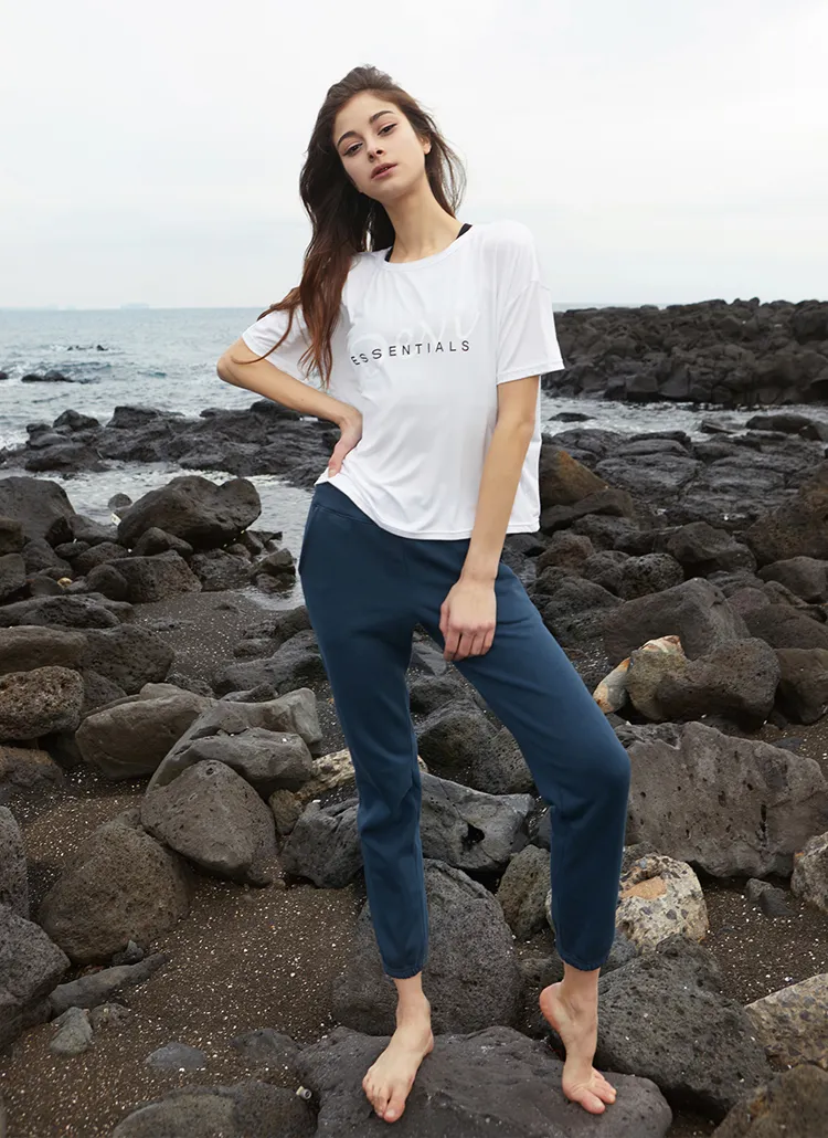 ストレートスウェットパンツ(アッシュネイビー) | DEVIWEAR | 詳細画像1