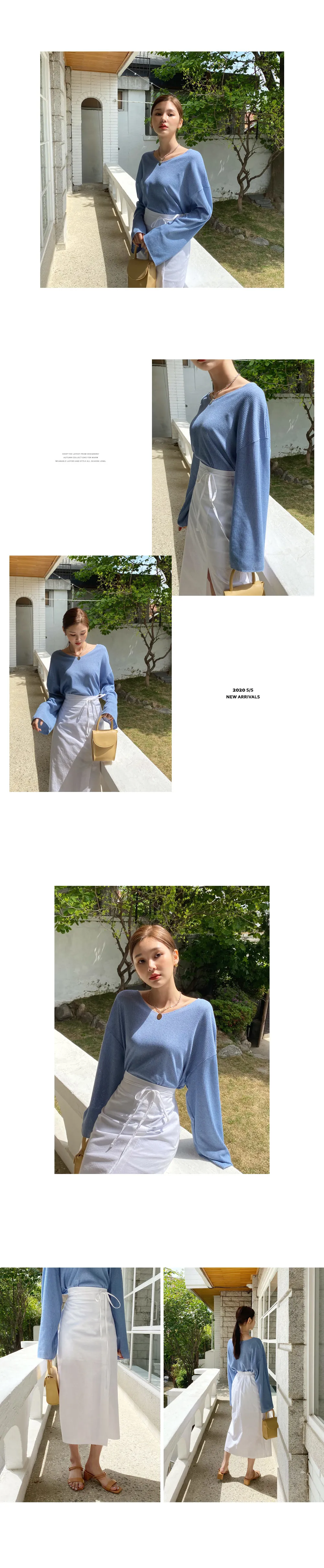 リボンHラインスカート・全4色 | DHOLIC | 詳細画像10