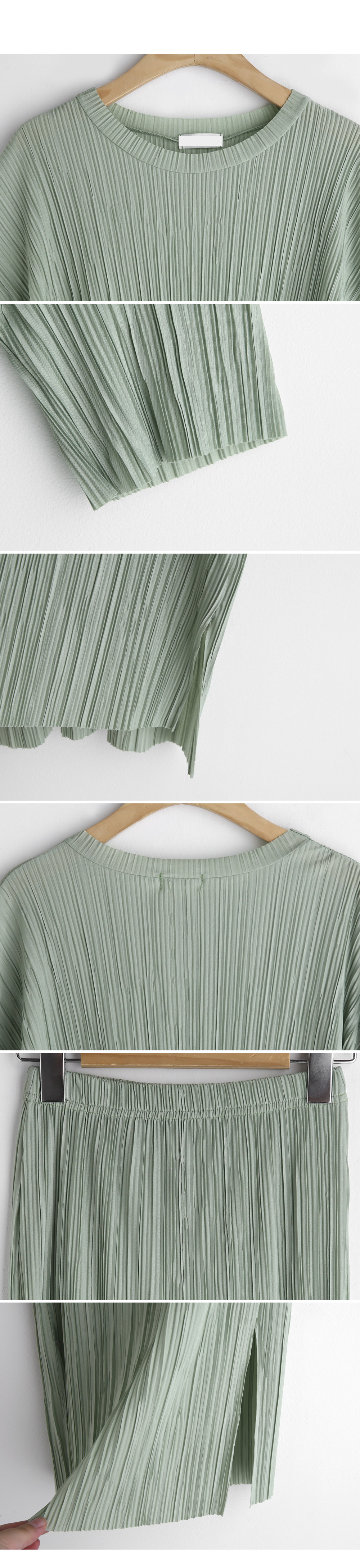 プリーツTシャツ&スカートSET・全4色 | DHOLIC | 詳細画像14