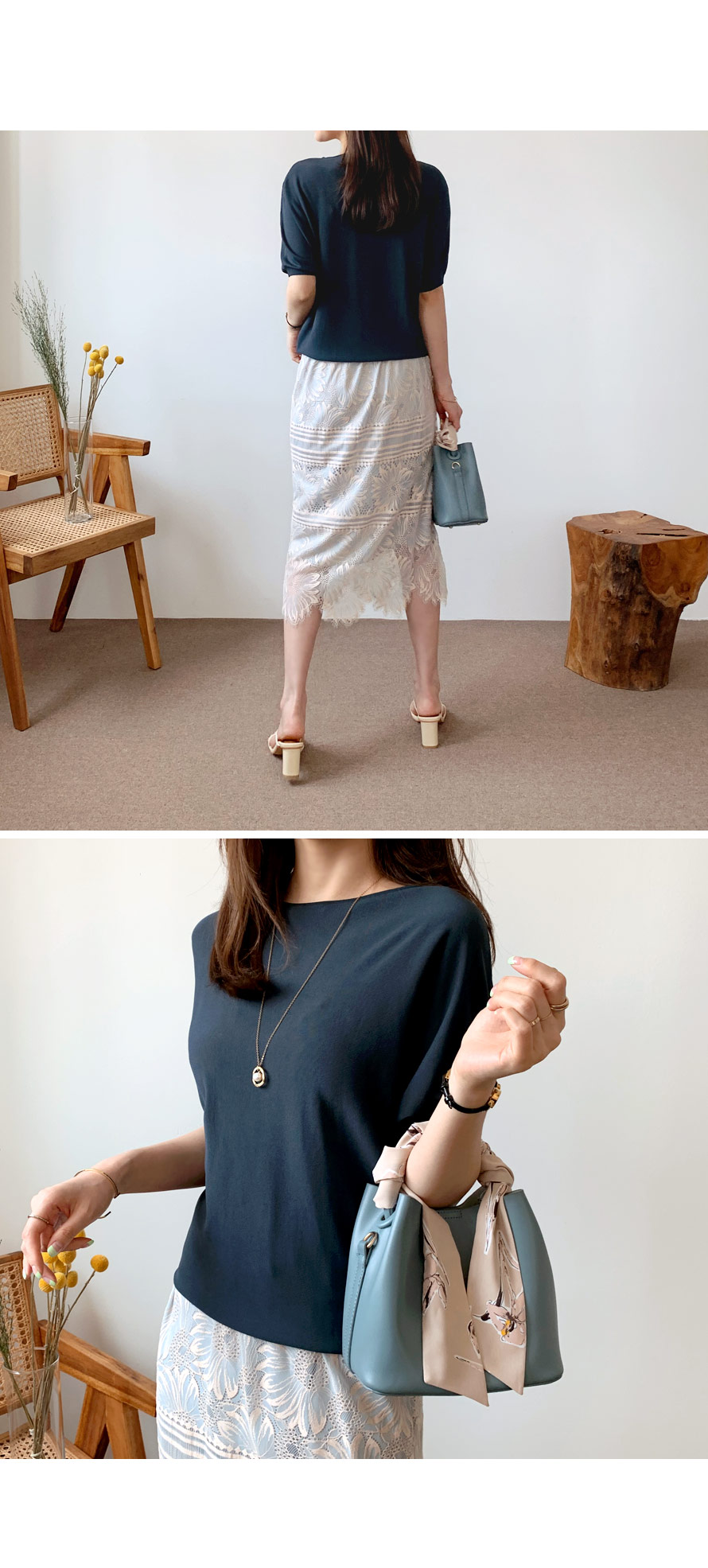 レーススカート・全2色 | DHOLIC PLUS | 詳細画像5