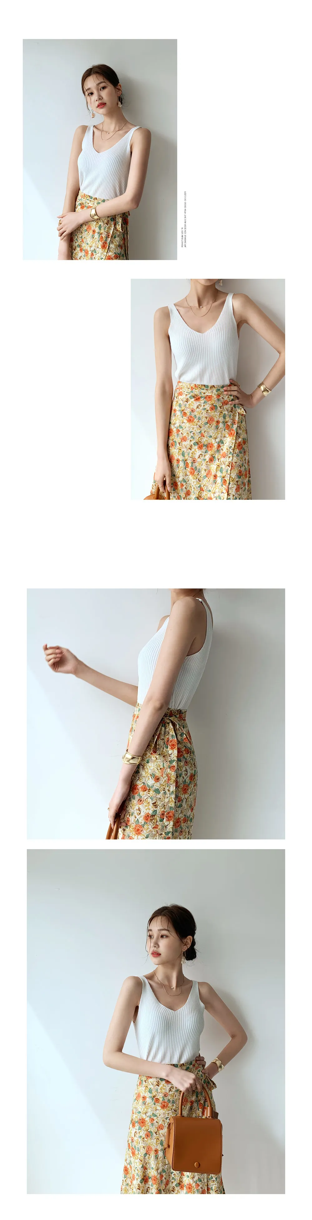 フローラルラップスカート・全3色 | DHOLIC | 詳細画像9
