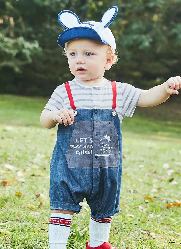 サロペット風ロンパース | 詳細画像1