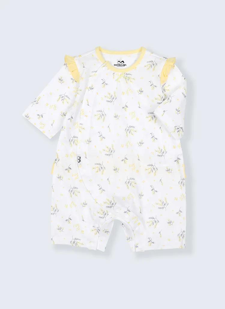 フリルラインパターンロンパース | 詳細画像1