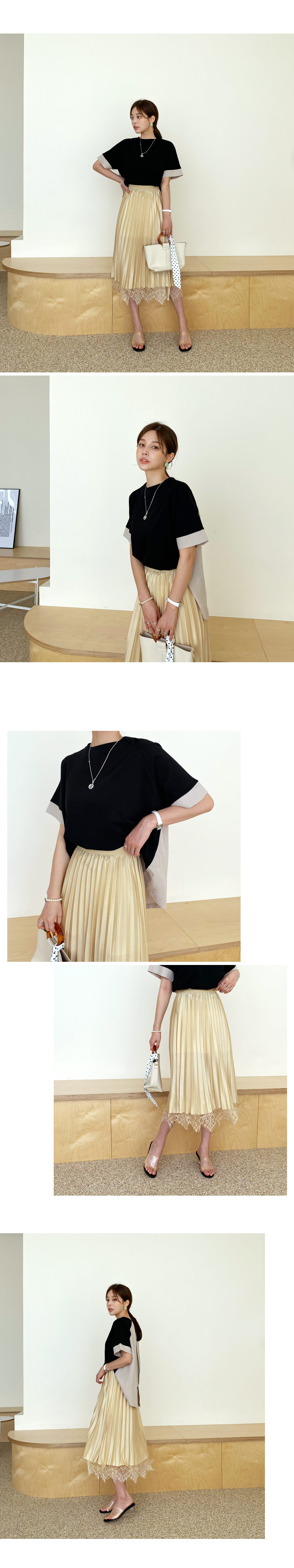 ラグランバックスリットTシャツ・全3色 | DHOLIC PLUS | 詳細画像5