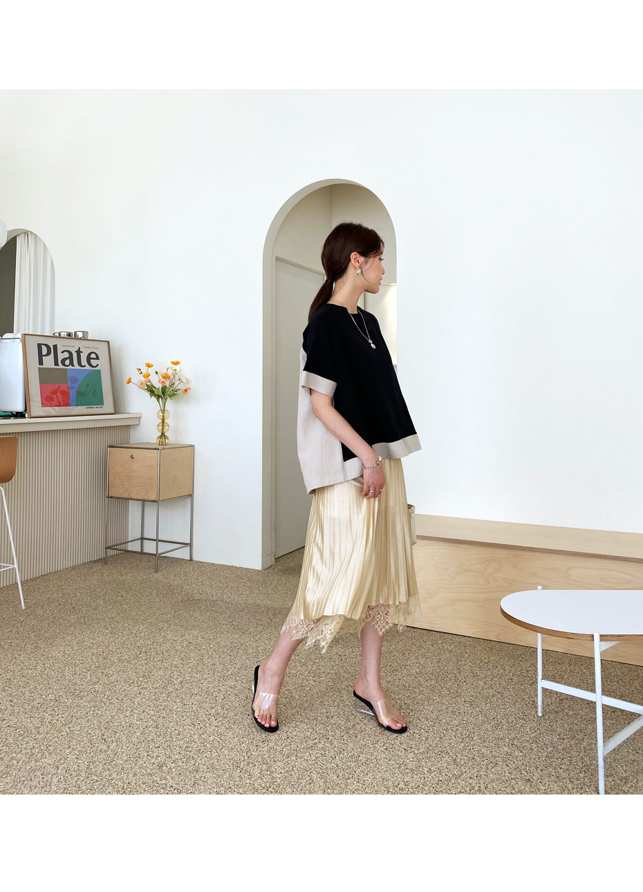 ラグランバックスリットTシャツ・全3色 | DHOLIC PLUS | 詳細画像6