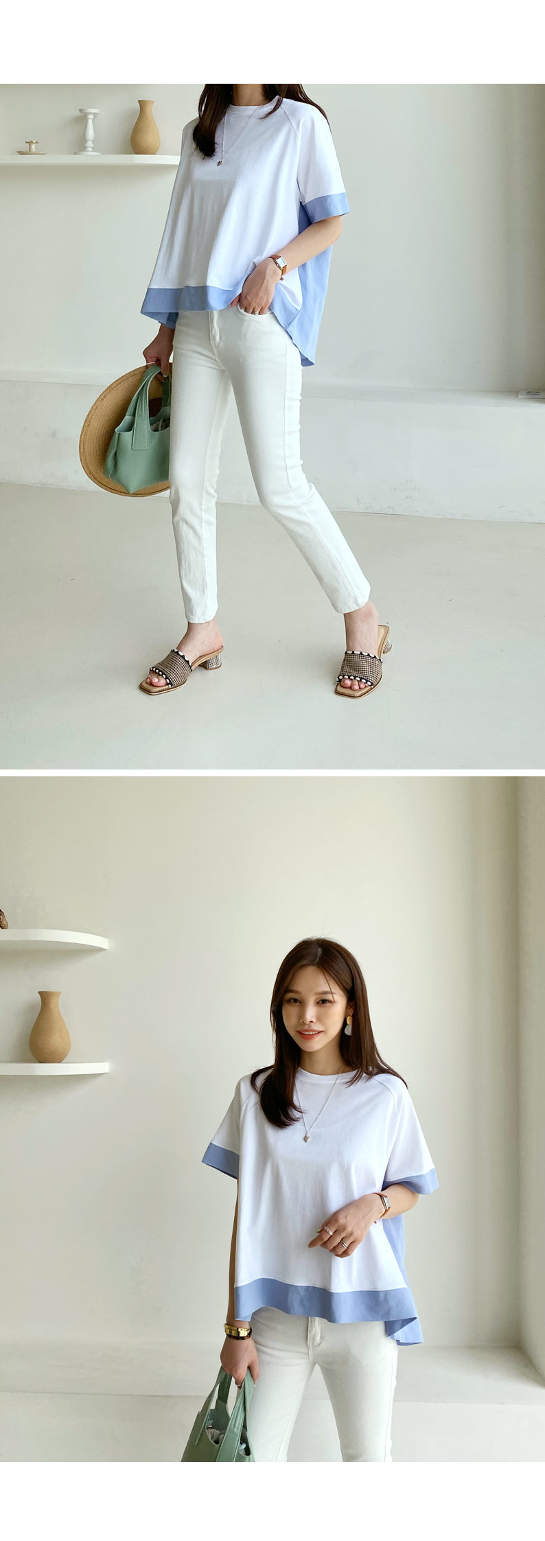 ラグランバックスリットTシャツ・全3色 | DHOLIC PLUS | 詳細画像8