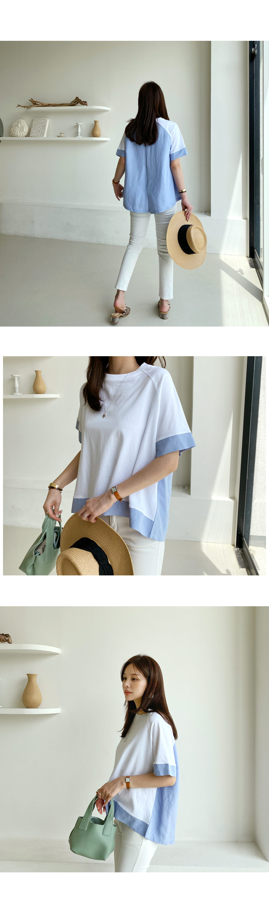 ラグランバックスリットTシャツ・全3色 | DHOLIC PLUS | 詳細画像10