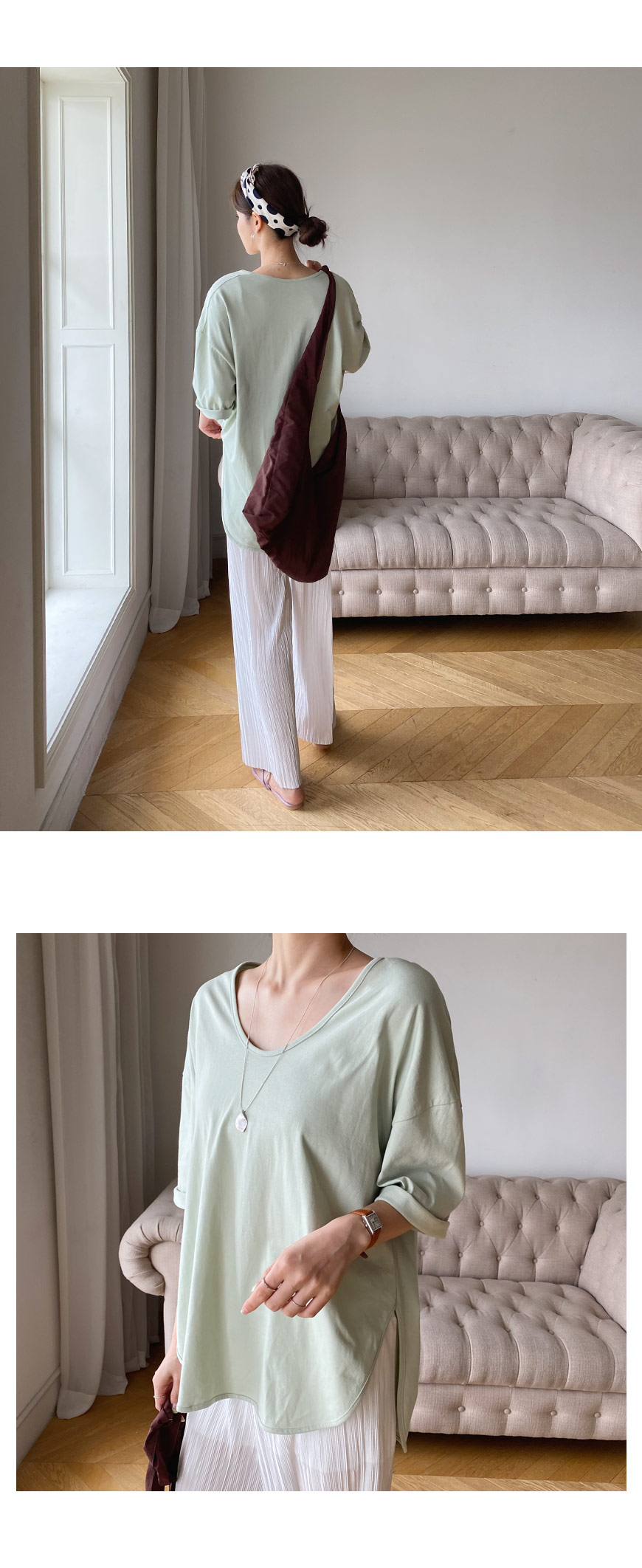 ウェーブプリーツパンツ・全5色 | DHOLIC PLUS | 詳細画像5