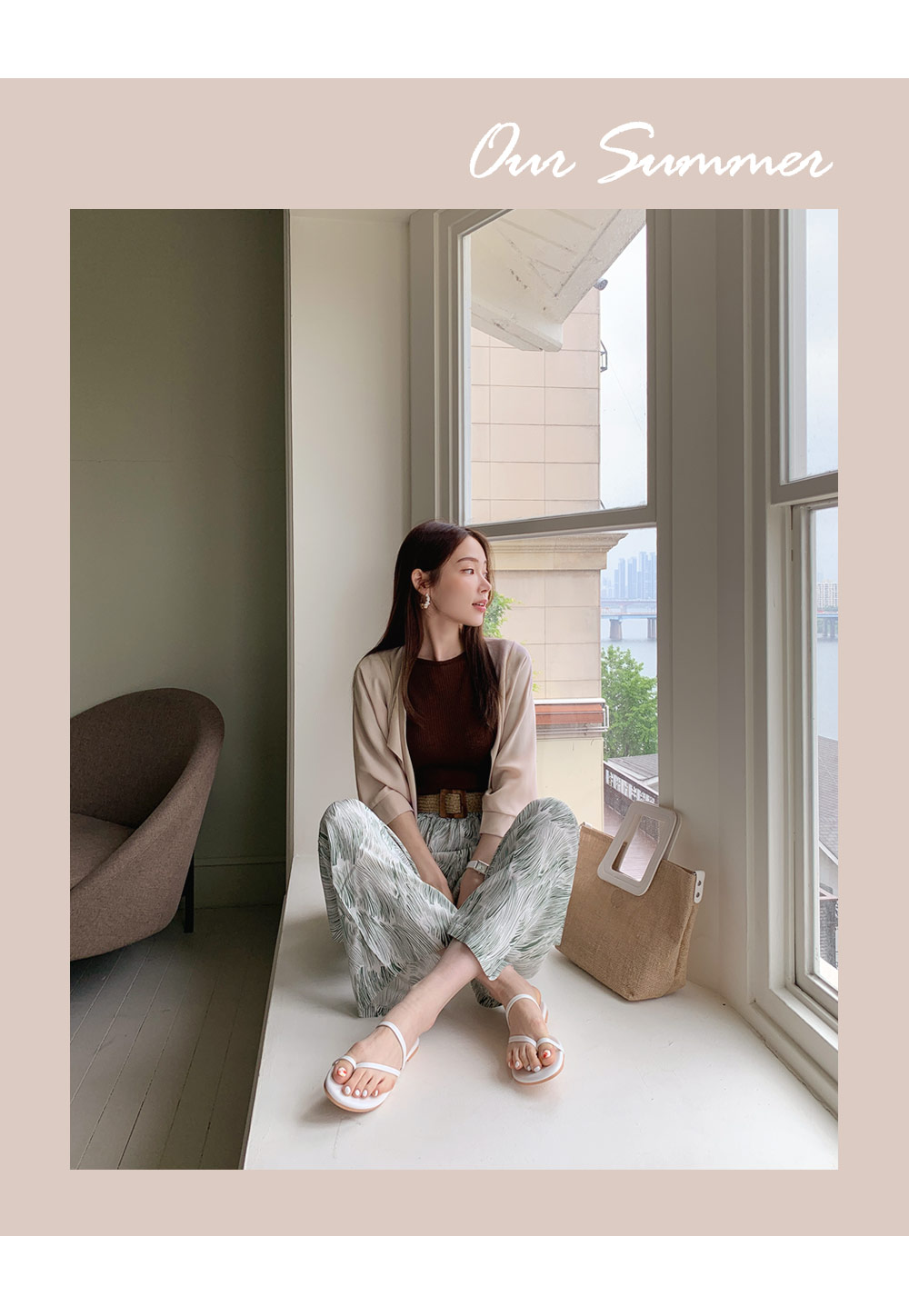 パターンワイドパンツ・全2色 | DHOLIC PLUS | 詳細画像6