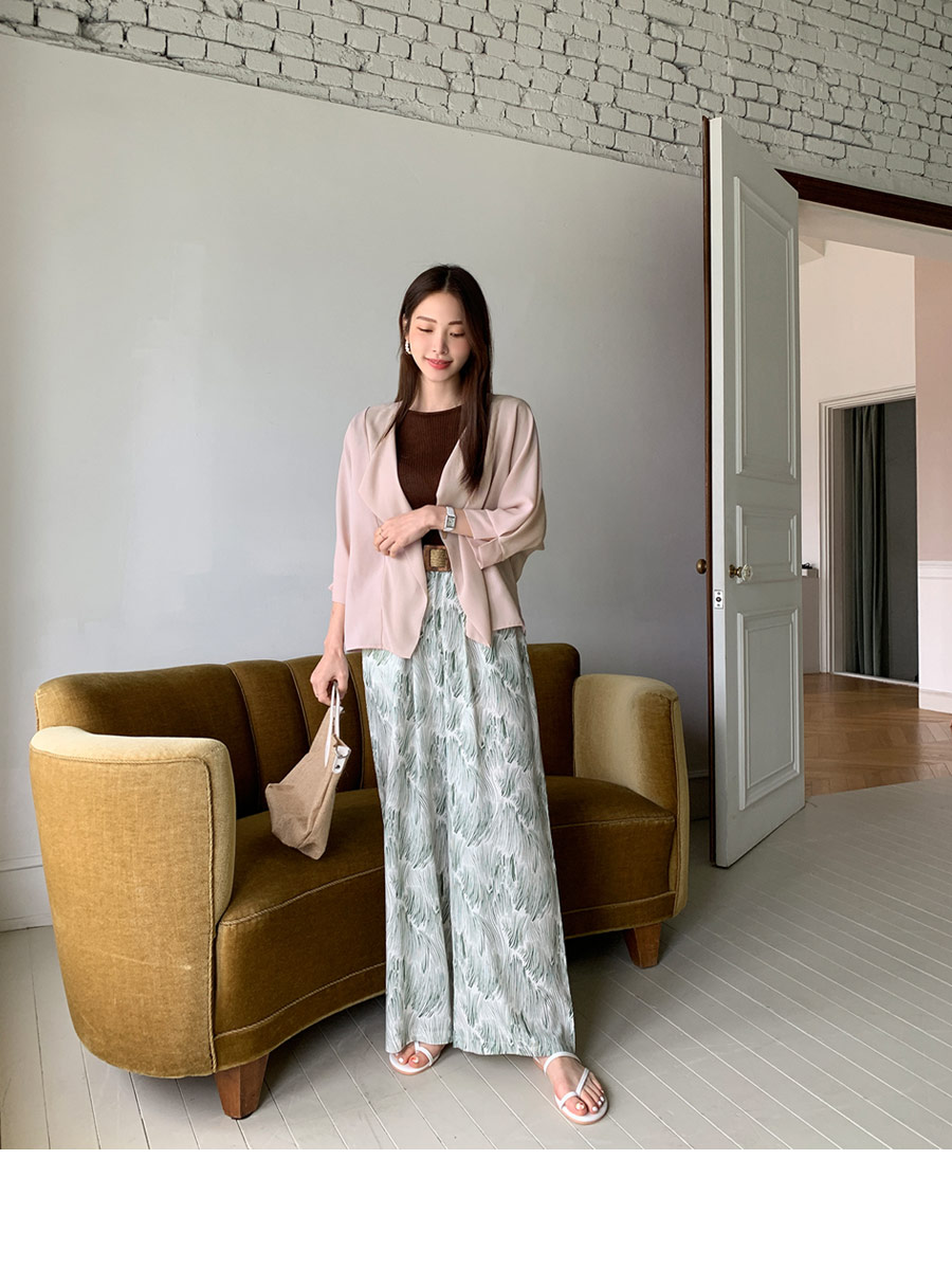 パターンワイドパンツ・全2色 | DHOLIC PLUS | 詳細画像14