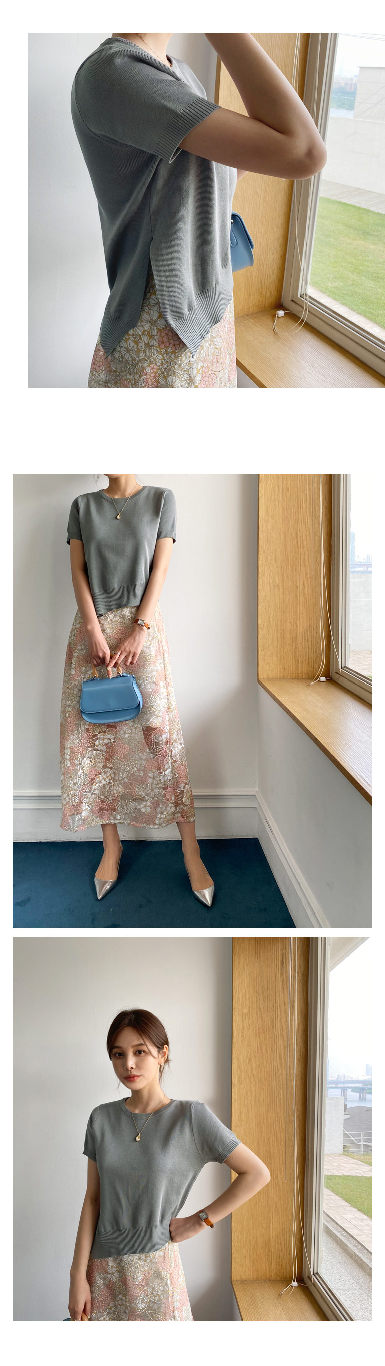 シアーフローラルスカート・全2色 | DHOLIC PLUS | 詳細画像10