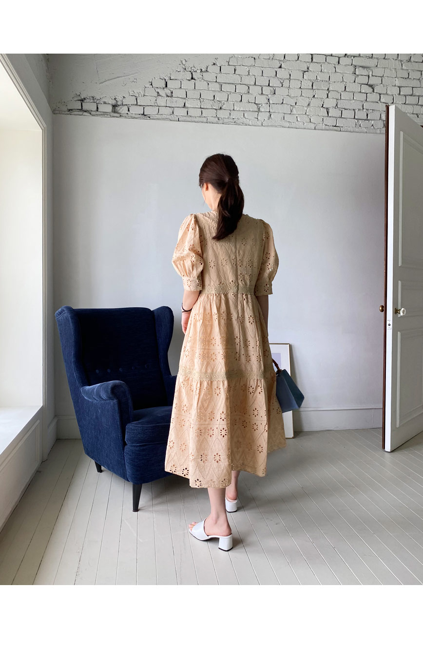 アイレットレースワンピース・全3色 | DHOLIC PLUS | 詳細画像5