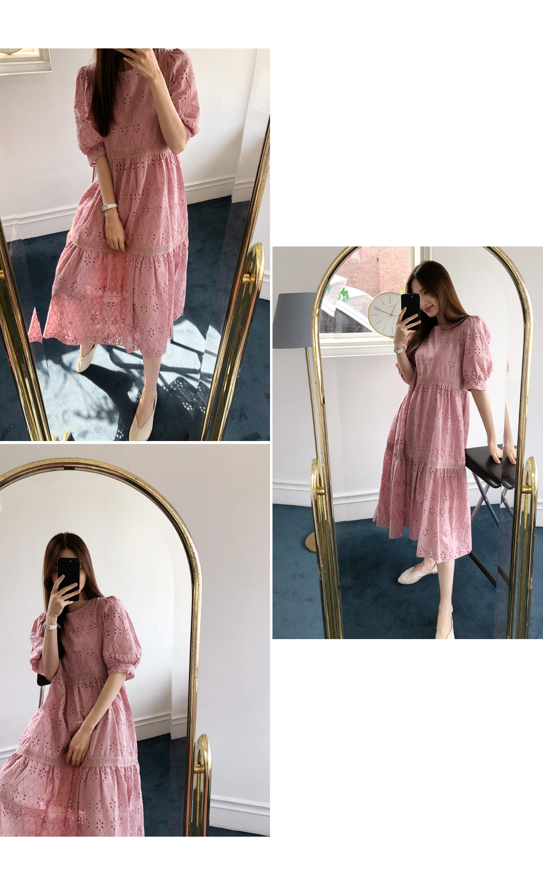 アイレットレースワンピース・全3色 | DHOLIC PLUS | 詳細画像9