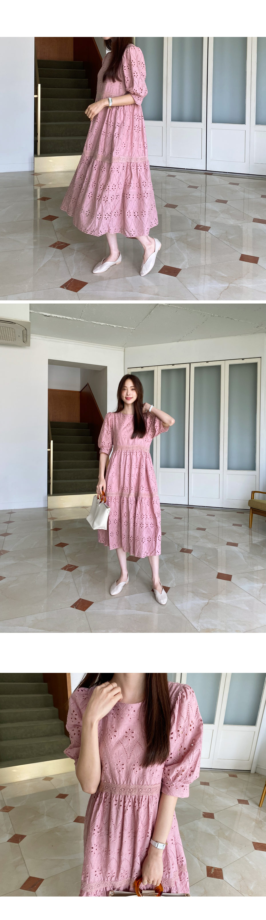 アイレットレースワンピース・全3色 | DHOLIC PLUS | 詳細画像10