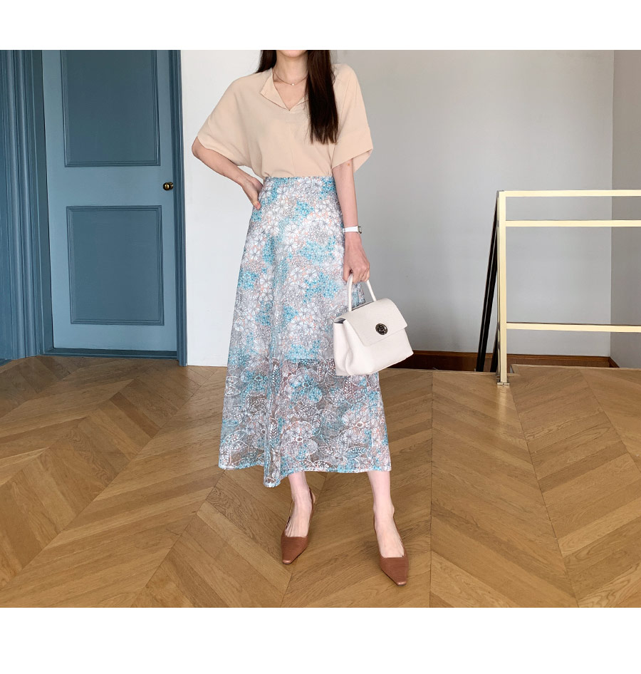 ネックスリットブラウス・全3色 | DHOLIC PLUS | 詳細画像4