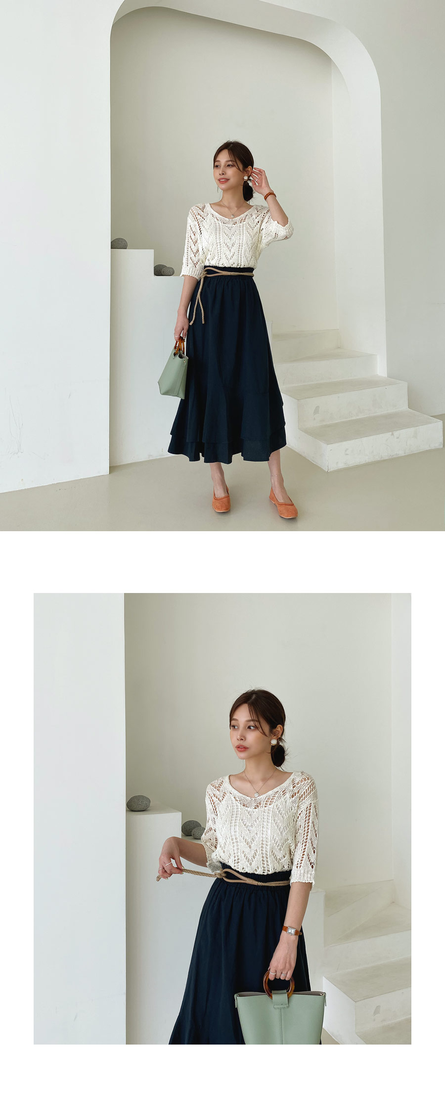 ラッフルへムスカート・全3色 | DHOLIC PLUS | 詳細画像10