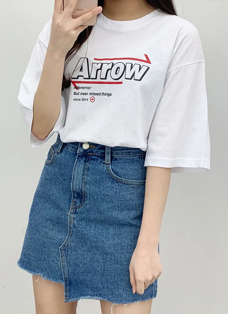 ArrowコットンTシャツ | bullang girls | 詳細画像1
