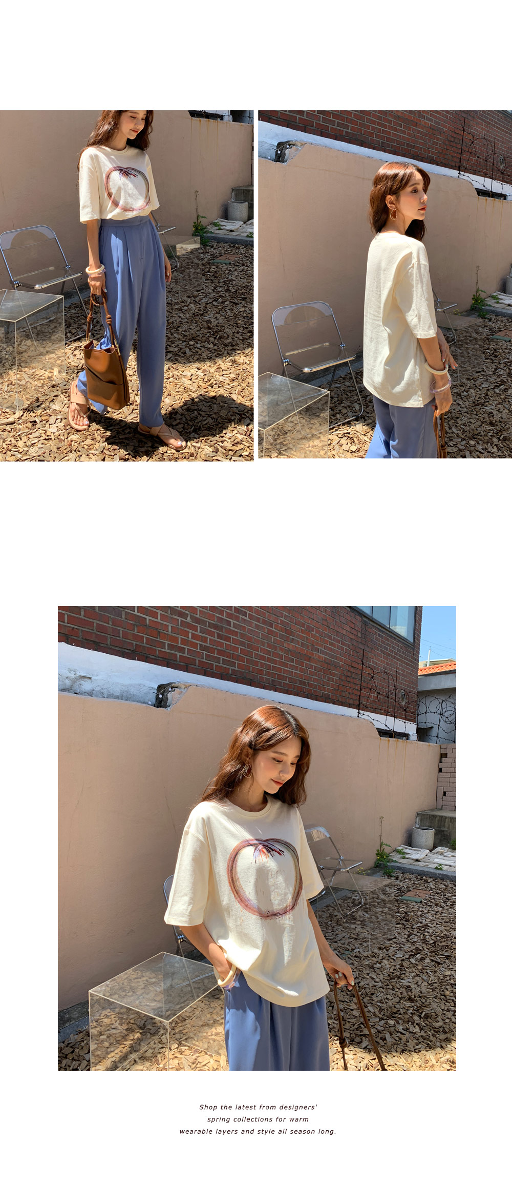 ユニークプリントTシャツ・全3色 | DHOLIC | 詳細画像5