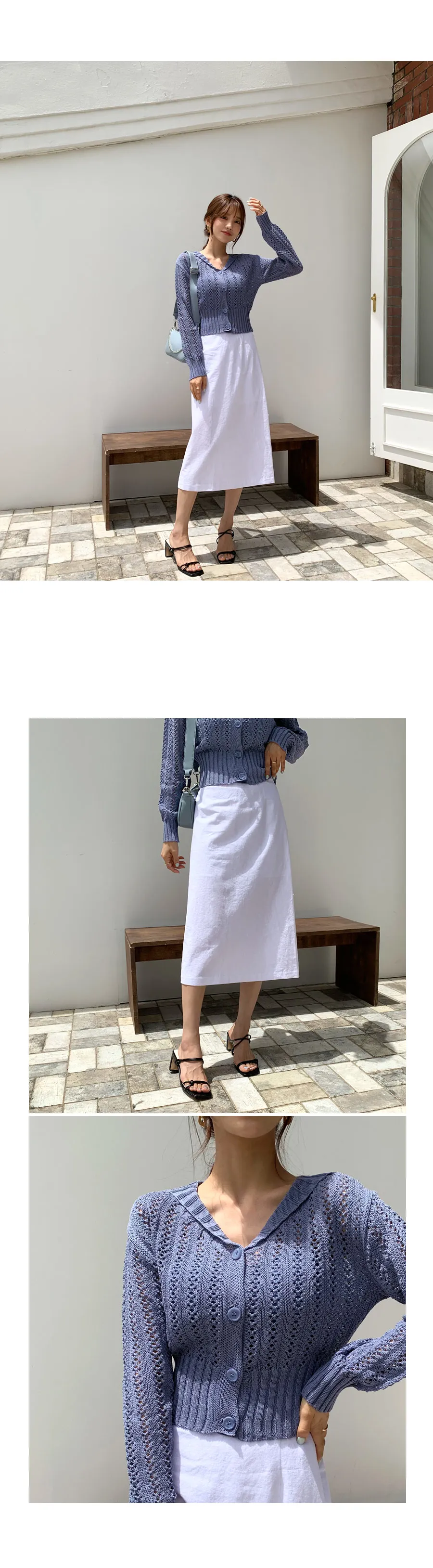 パステルHラインスカート・全3色 | DHOLIC | 詳細画像10