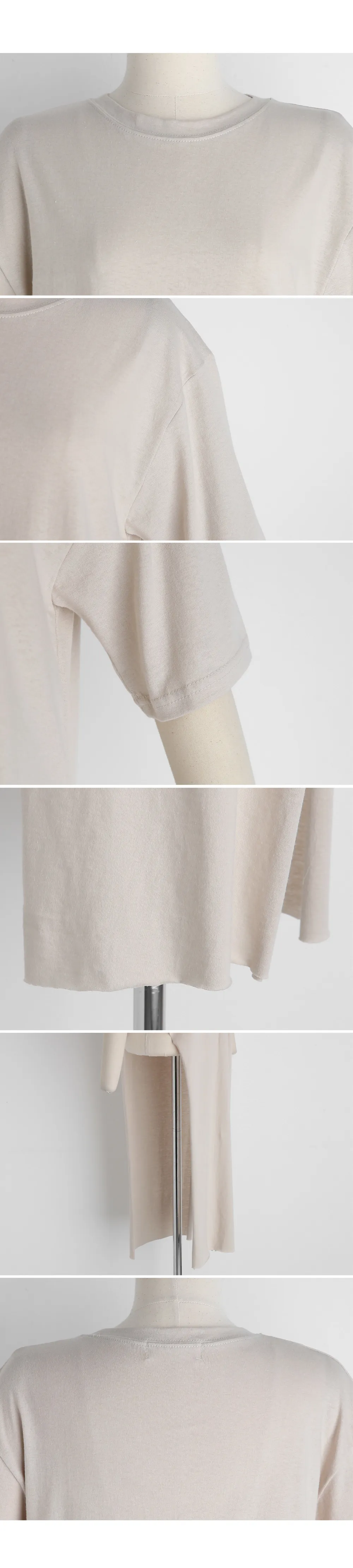 サイドスリットロングTシャツ・全4色 | DHOLIC | 詳細画像9