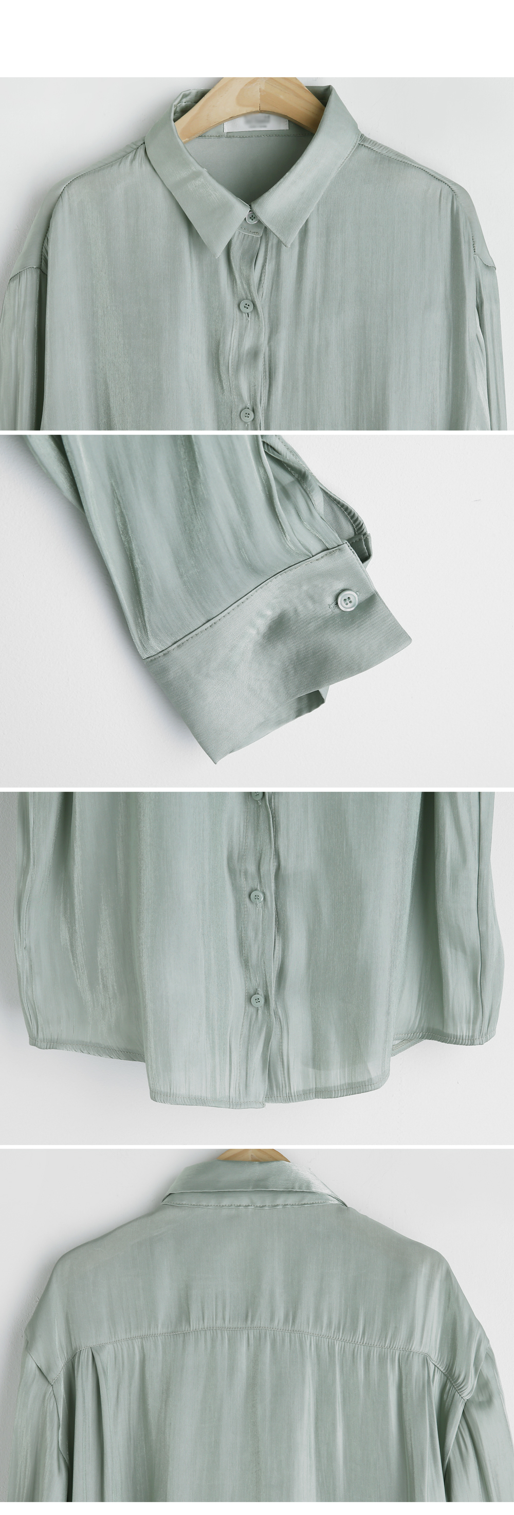 グロッシーシャツ・全3色 | DHOLIC | 詳細画像11