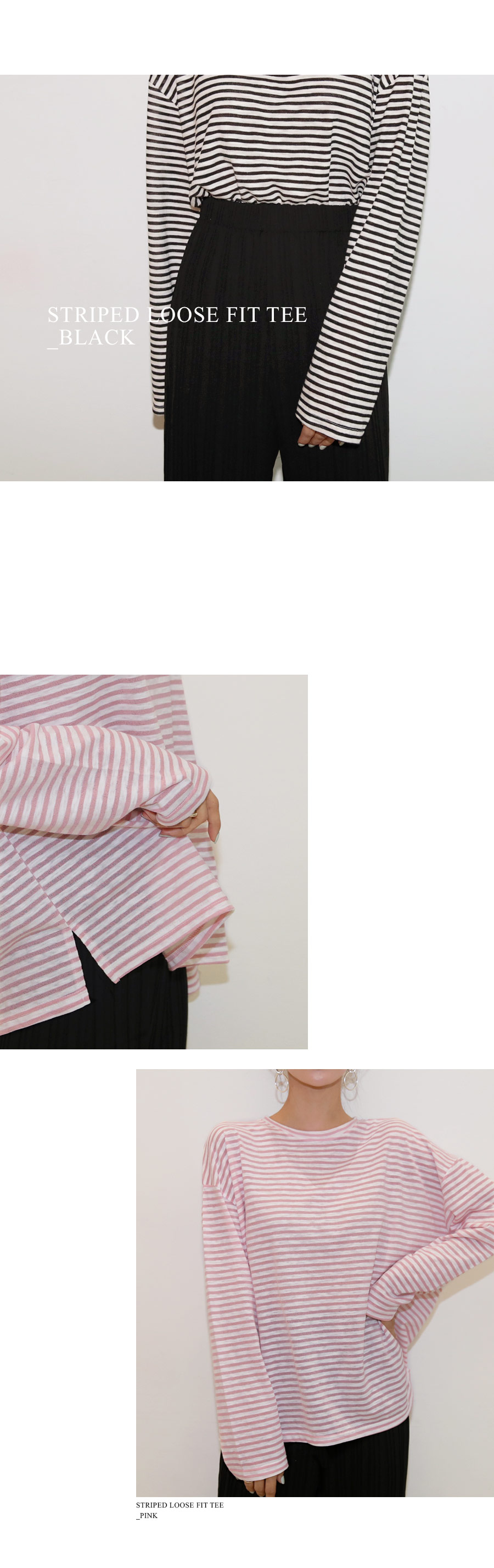 リネン混ボーダーTシャツ・全4色 | DHOLIC | 詳細画像8