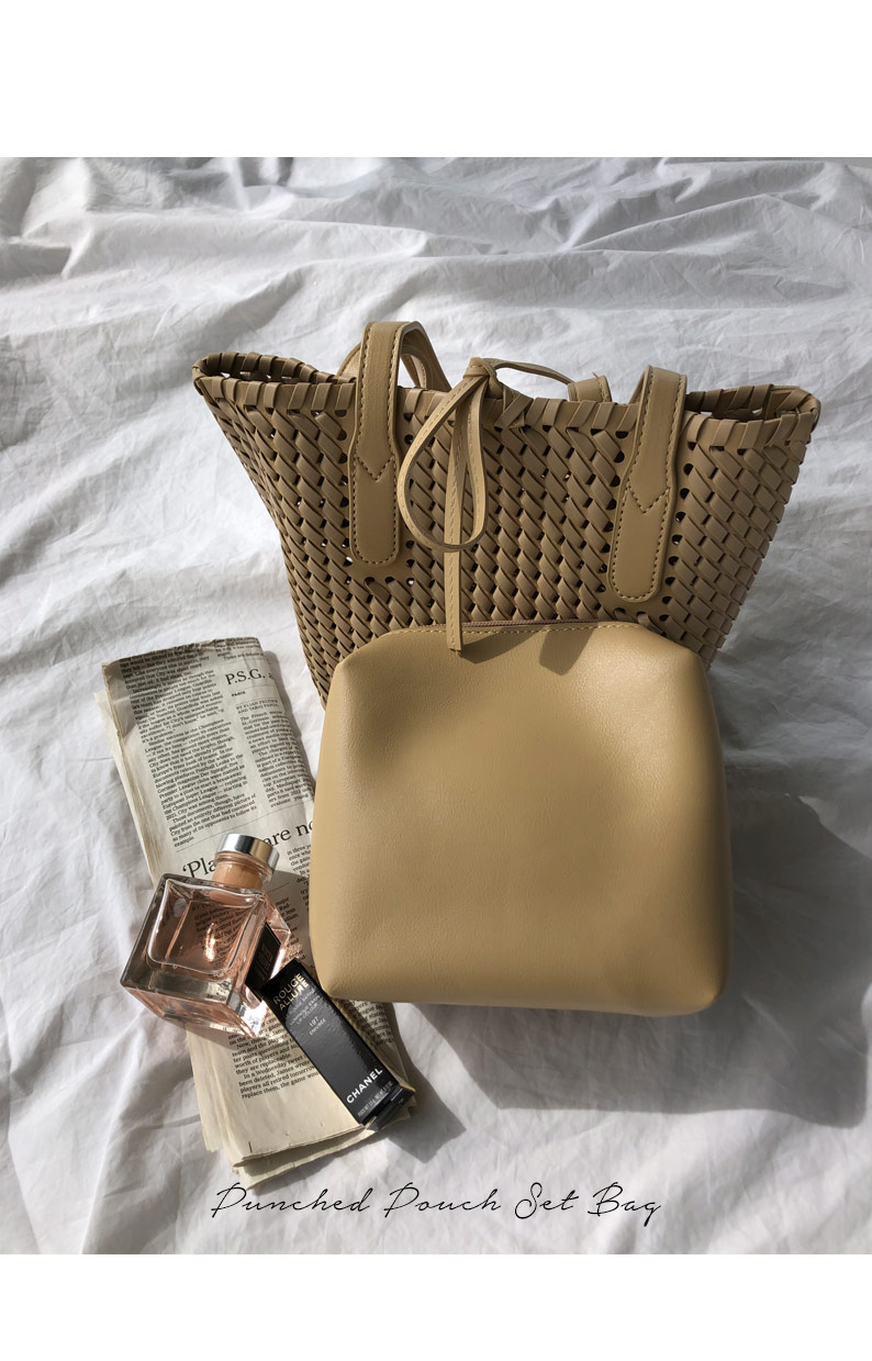 ポーチ付パンチングバッグ・全4色 | DHOLIC PLUS | 詳細画像2