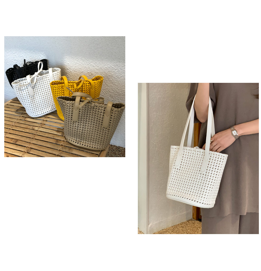 ポーチ付パンチングバッグ・全4色 | DHOLIC PLUS | 詳細画像10