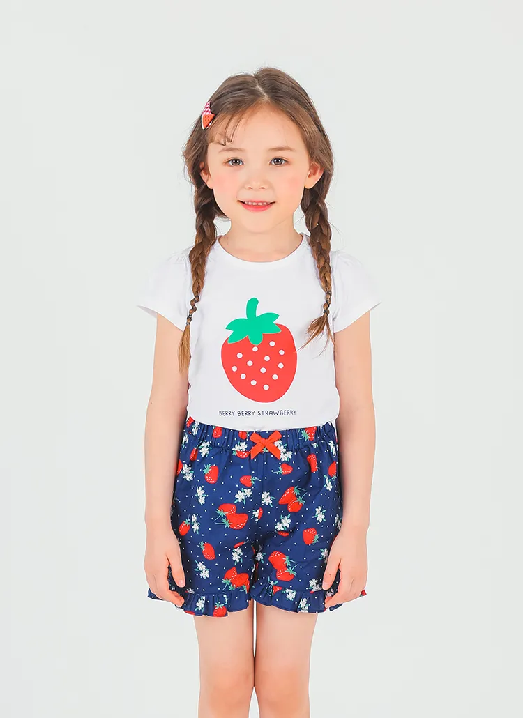 ストロベリーTシャツ&パンツSET | 詳細画像1