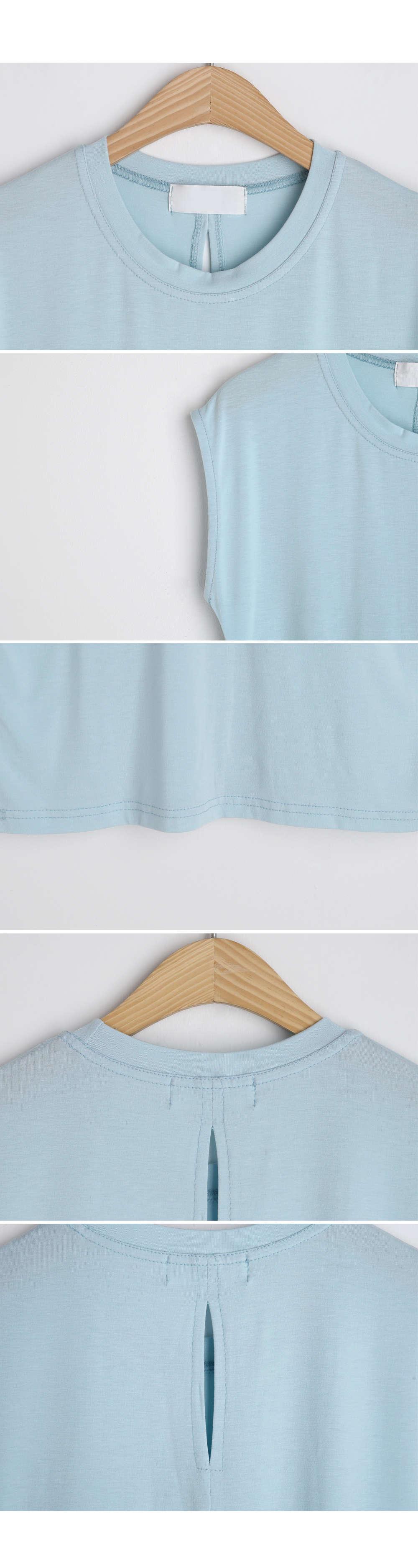 スリットフレンチスリーブTシャツ・全6色 | DHOLIC PLUS | 詳細画像14